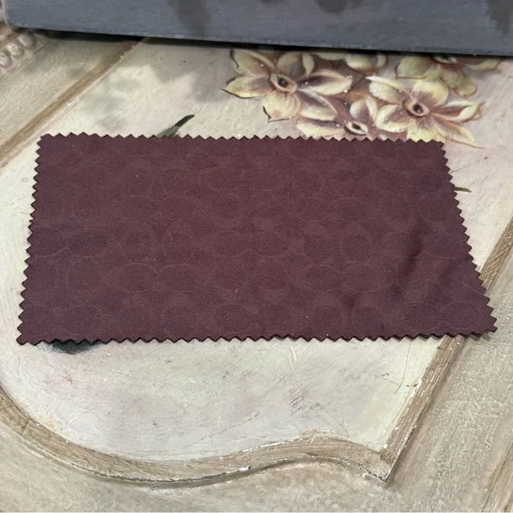 Coach Eyeglasses Sunglasses Hard Shell Case & Cleaning Cloth